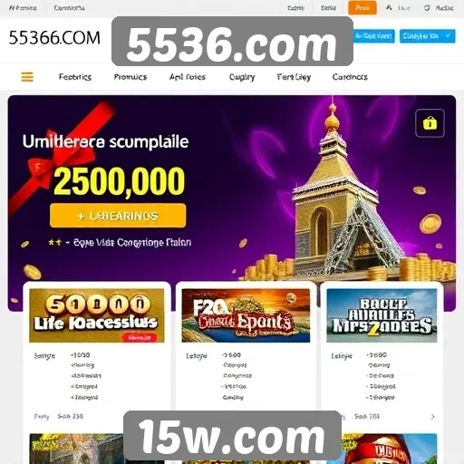 Promoções e bônus atraentes no site 5536.com