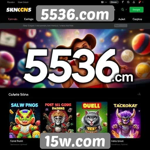Comparativo entre 5536.com e outros sites de jogos